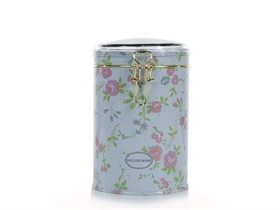 Small Flowers КУТИЯ ЗА СЪХРАНЕНИЕ Малка Метален White