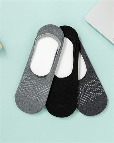 Soaper Чорапи Бабет Мъжки 3 Бр., Памучен, Черно-Сиво, 40-44