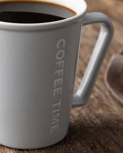 Sober New Bone China Cup 380 ml Light Gray