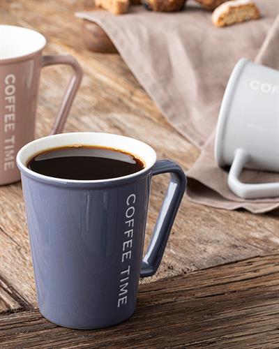 Sober New Bone China Cup 380 ml Light Gray