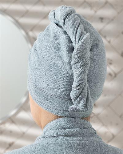 Soft Cottony Hair Cap Standart Light Blue
