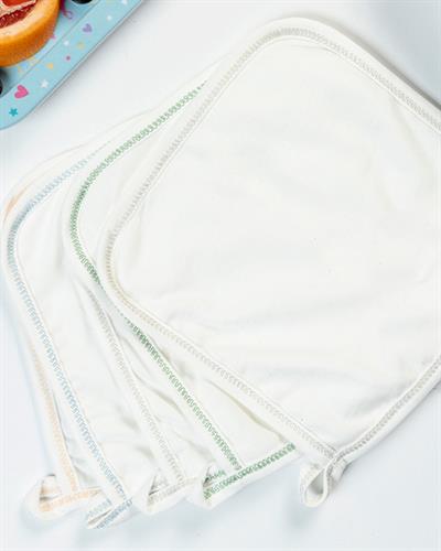 Soft Бебешки Кърпички За Памучен, Кремово, 20 X 20 Cm