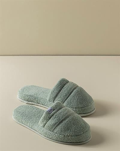 Soft Cottony Spa Slippers 36-40 Mint