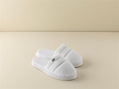 Soft Чехли За Баня Памучен, Бяло, 40-44