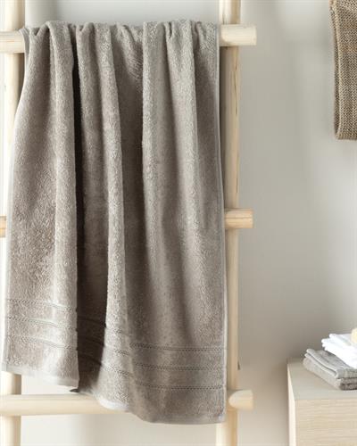 Soft Cottony Bath Towel 70x140 cm Dark Beige