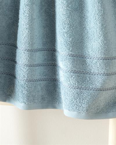 Soft Хавлия За Баня Памучен, Светло Синьо, 70 X 140 Cm