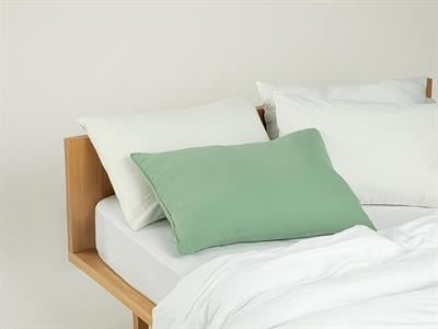 Soft Възглавничка Crinkle Микрофибър, Зелено, 50 X 70 Cm