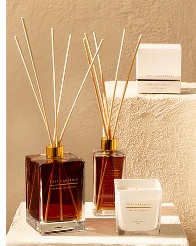 Soft Gardenia Reed Diffuser 525 ml Gold