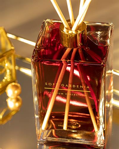 Soft Gardenia Reed Diffuser 525 ml Gold