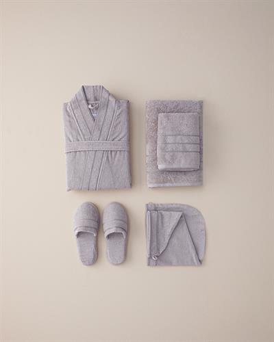 Soft Халат Памучен, Тъмно Бежово, L-Xl