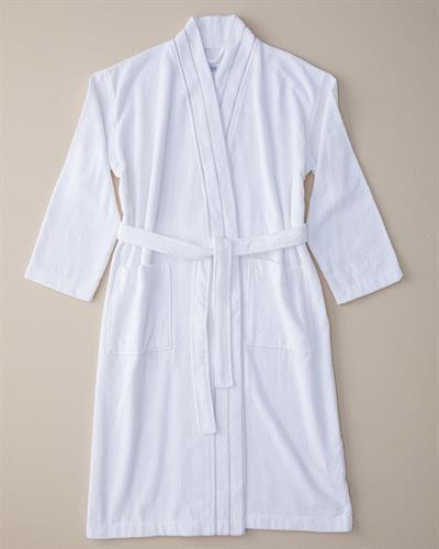 Soft Халат Памучен, Бяло, L-Xl