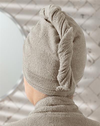 Soft Cottony Hair Cap Standart Dark Beige