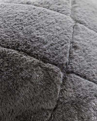 Soft Touch Декоративна Калъфка За Възглавница Светлина, Антрацит, 45 X 45 Cm