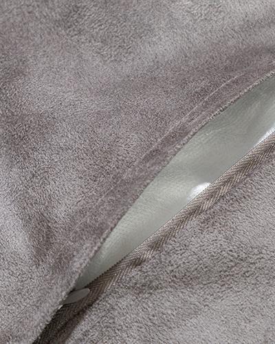 Soft Touch Декоративна Калъфка За Възглавница Светлина, Антрацит, 45 X 45 Cm