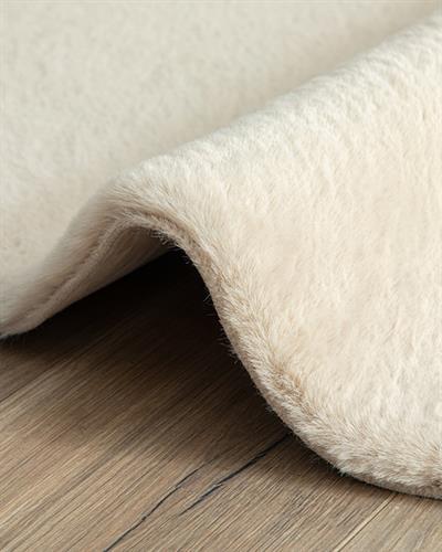 Soft Touch Килим Изкуствен Кожух Rabbit Плюш 120 см Бежов