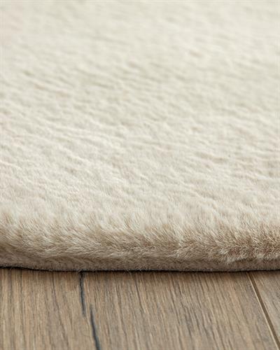 Soft Touch Килим Изкуствен Кожух Rabbit Плюш 120 см Бежов