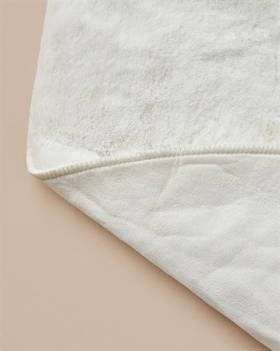 Soft Touch Килим Изкуствен Кожух Rabbit Плюш 120 см Бял