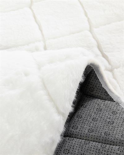Soft Touch Килим Rabbit Плюш 120 см Бял