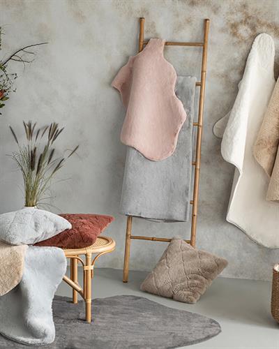 Soft Touch Кожа Rabbit Плюш, Бяло, Правоъгълен Разрез 120Х180 См