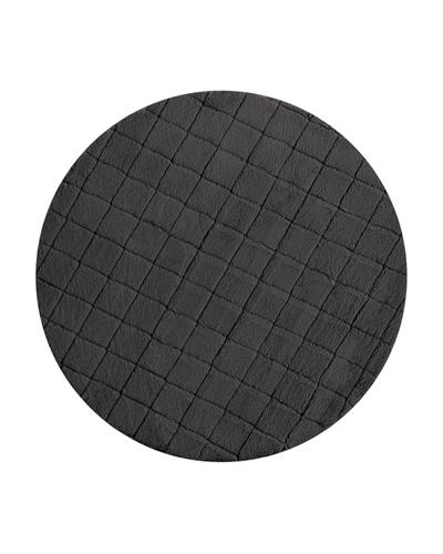 Soft Touch Rabbit Plush Fake  Fur 120 cm Anthracite