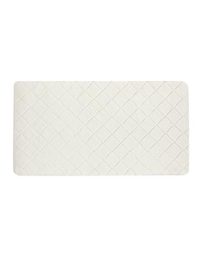 Soft Touch Rabbit Plush Carpet 120x180 cm White