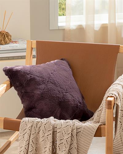 Soft Touch Декоративна Възглавница Rabbit Плюш 45x45 см Дамсон