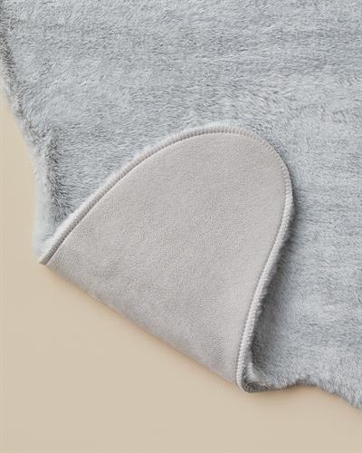 Soft Touch Кожа Rabbit Плюш, Светло Сиво, 60 X 90 Cm