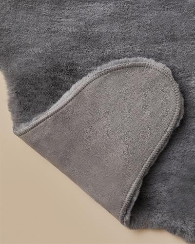 Soft Touch Килим Изкуствен Кожух Rabbit Плюш 60x90 см Антрацит