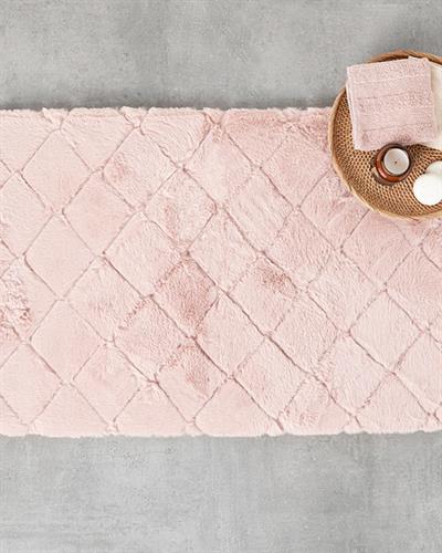 Soft Touch Постелка За Баня Rabbit Плюш 60x90 см Пудра