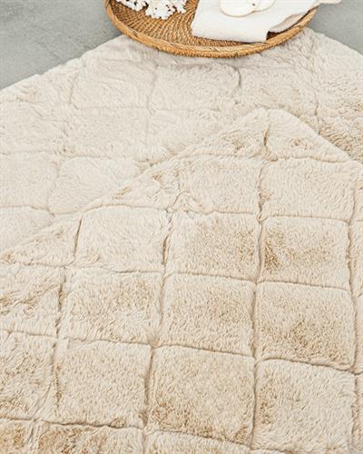 Soft Touch Комплект Постелки За Баня Rabbit Плюш 60X90 + 45X60 Бежов