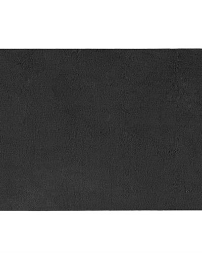 Soft Touch Кожа Rabbit Плюш, Антрацит, Правоъгълен Разрез 80Х150 См