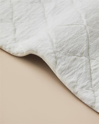 Soft Touch Кожа Rabbit Плюш, Бяло, 80 X 150 Cm