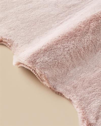 Soft Touch Rabbit Plush Fake  Fur 80x150 cm Powder