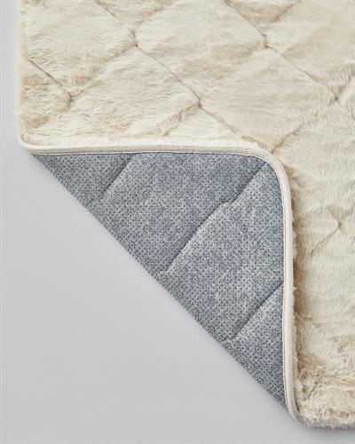 Soft Touch Килим Изкуствен Кожух Rabbit Плюш 80x150 cm Бежов