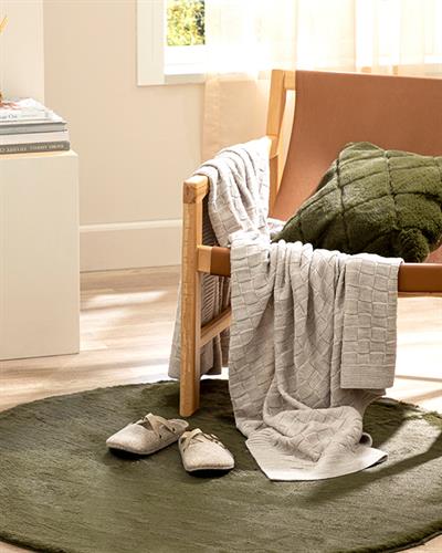 Soft Touch Кожа Rabbit Плюш, Каки, 90 Cm