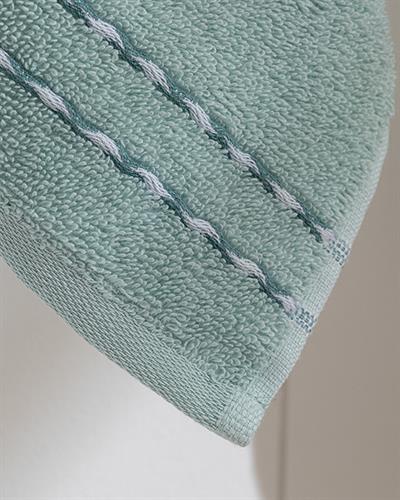 Soft Wave Хавлии За Ръце Памучен, Светло Мента, 30 X 40 Cm