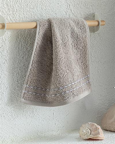 Soft Wave Хавлии За Ръце Памучен, Бежово, 30 X 40 Cm