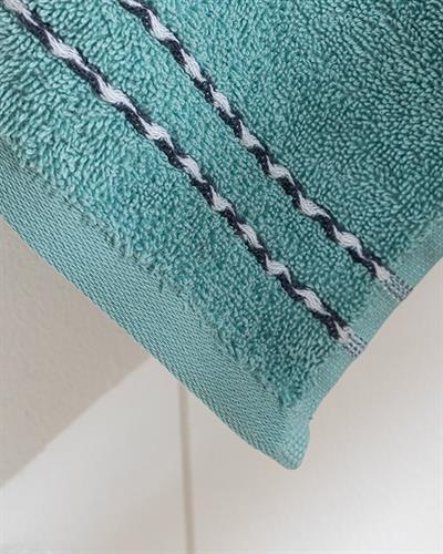 Soft Wave Хавлии За Ръце Памучен, Мента, 30 X 40 Cm