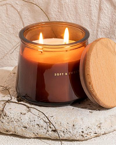 Soft&Sweet Scented Candle 270 g Brown