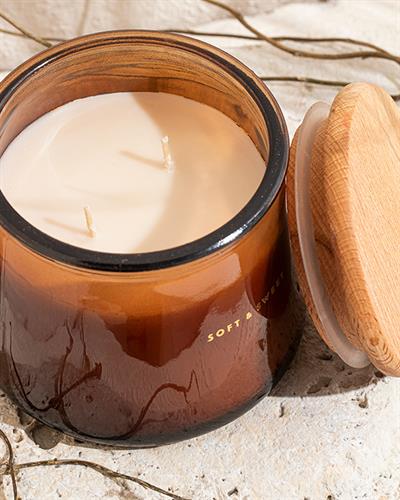 Soft&Sweet Scented Candle 270 g Brown
