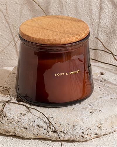 Soft&Sweet Scented Candle 270 g Brown
