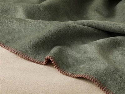 Softy Одеяло Единичен Изчистен 150x200 см Бежов - Зелен