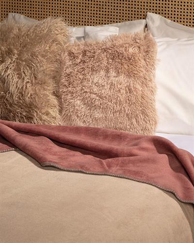 Softy Одеяло Единичен Изчистен 150x200 см Бежов - Розов