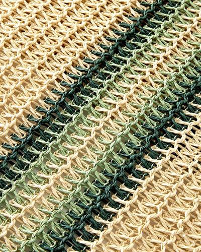 Softy Braid Американзки Сервиз 2Бр., Хартия, Зелено, 30X47 Cm