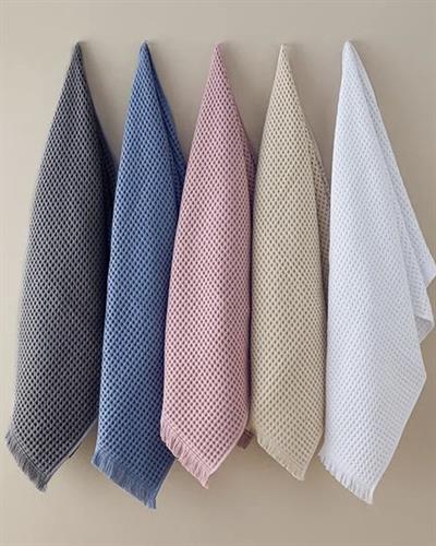 Sofya Кърпа За Баня Вафлена структура Памучен 70x140 см Антрацит