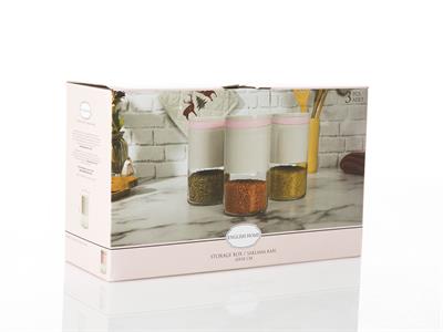 Sole КУТИЯ ЗА СЪХРАНЕНИЕ 3 бр. Cam Gray