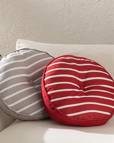 Southsea Cotton Decorative Cushion 40 cm Beige - Ecru