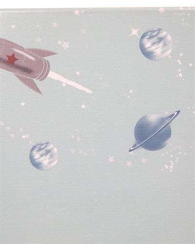 Space Trip ТАБЛИЦА Молив и магнит 30x2.5x30cm Blue.