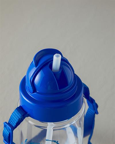 Space Детска Бутилка За Вода С Презрамки, Tritan, Синьо, 500 Ml