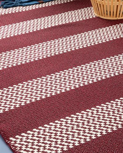 Sparks Килим Тъкан, Бордо Червено, 120 X 180 Cm